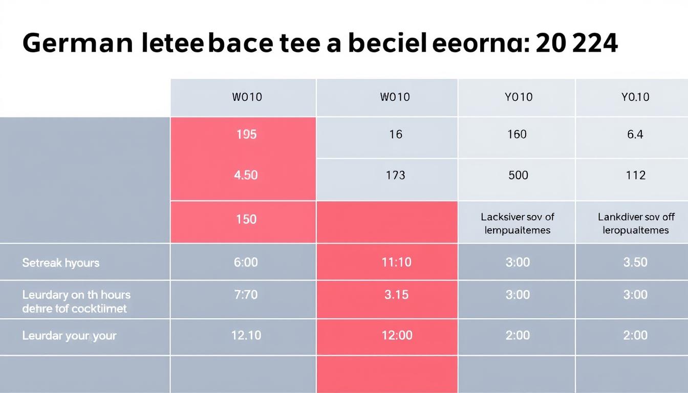 gesetzliche pausenzeiten tabelle